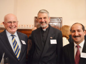 L:R David Daintree, Rev Warwick Cuthbertson, Peter Mansour 